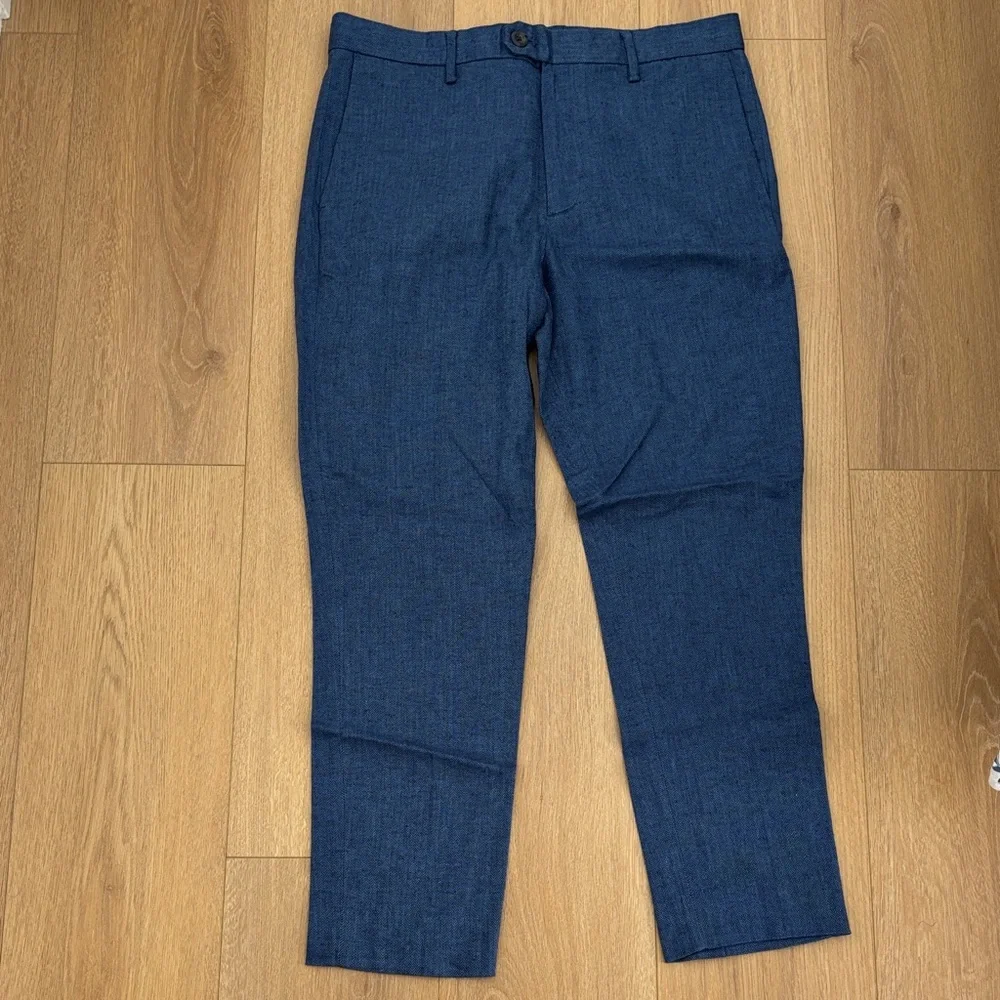 Men's Banana Republic Linen Blend Tailored Fit Pants